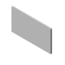 Vermiculitová deska boční, spodní KV 025G 02 